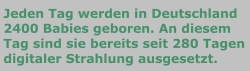Kinder sind die ersten Opfer.