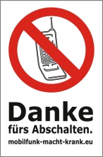 Danke fürs Abschalten.